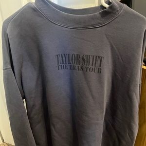 NWT Taylor Swift Eras Tour Blue Crewneck